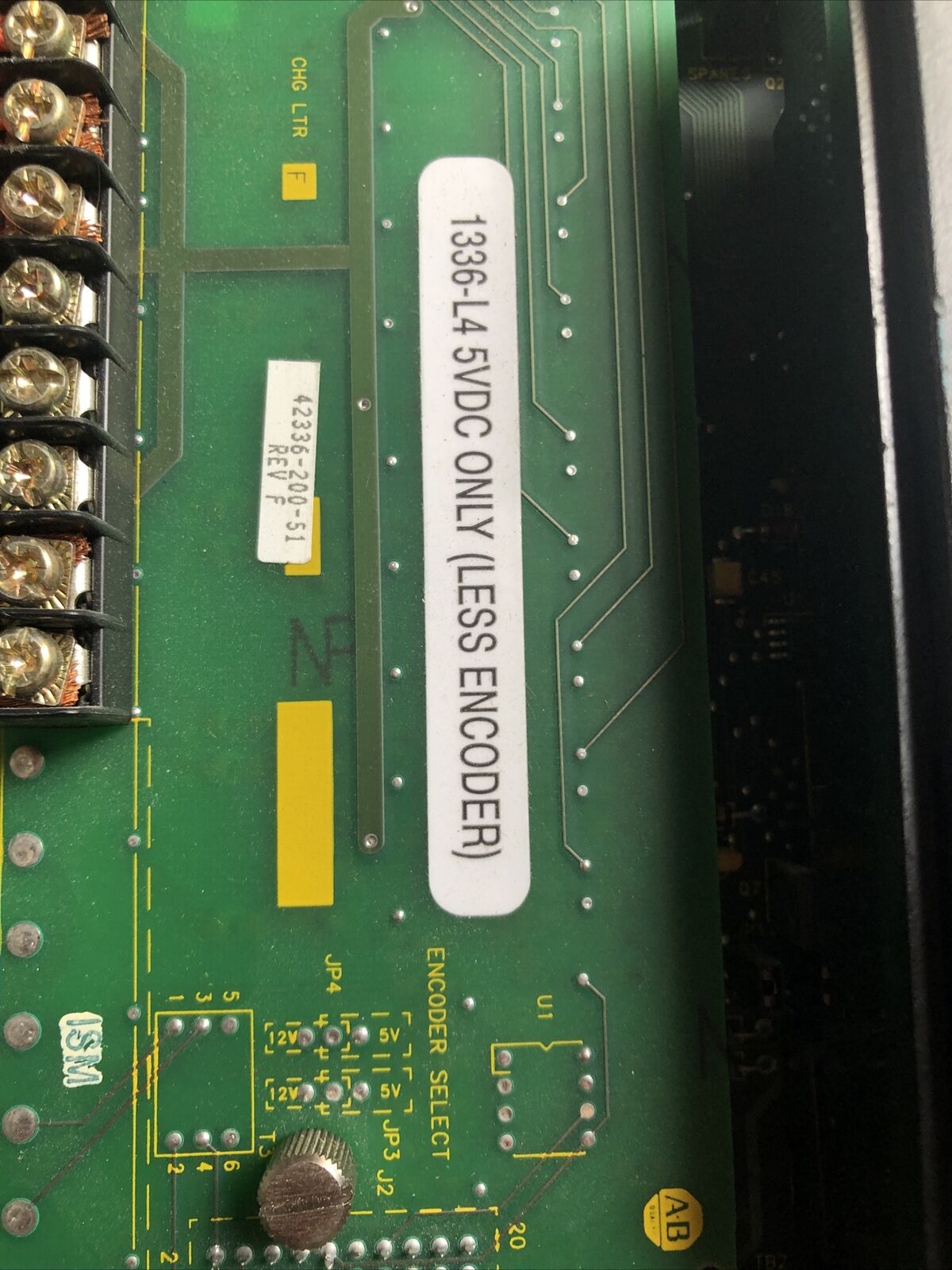 Allen Bradley 1336S-Brf100-Aa-En4-Hap-L5,1336S-Brf100,1336S-En4,1336-L4 5Vdc,Fa
