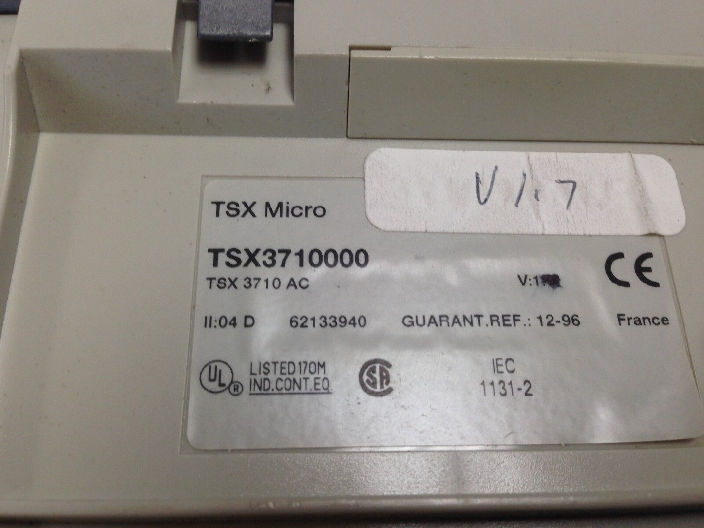 Modicon Tsx Micro Telemecanique Tsx3710000,Tsx Dmz28dr,Tsx Dsz08r5 Controller,Dd