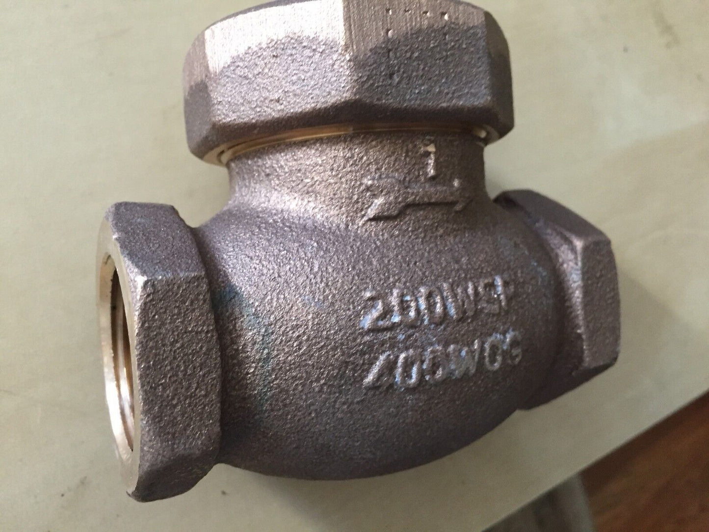 1" United Brass Works,Randleman Spring Lift Check Valve Live Steam 200 Wsp,400,