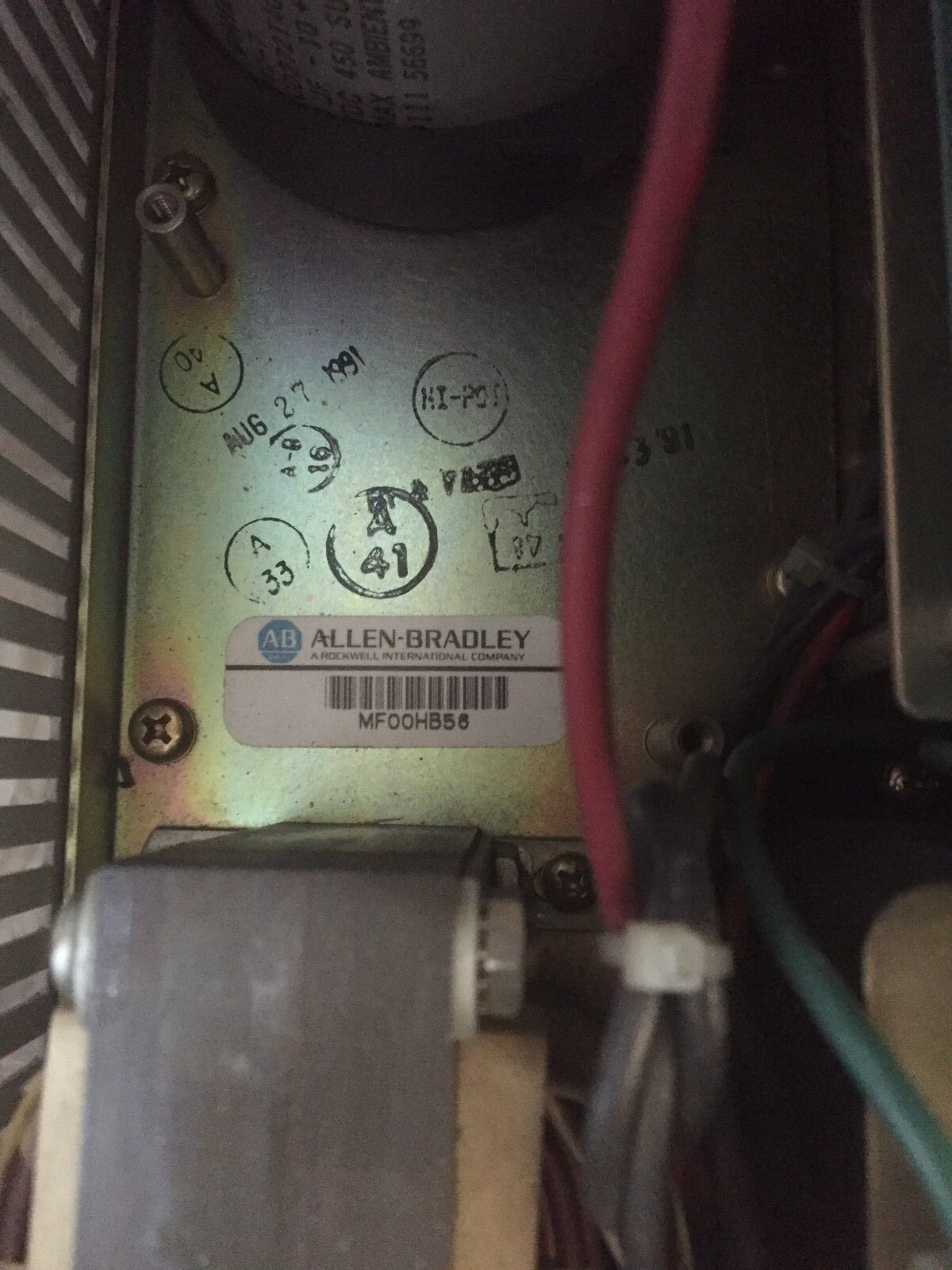 Allen Bradley 1336 B005-Eod, Drive 5Hp, 9.2A,9.6A 3Ph,1336B005eod Ser A,1336,Er