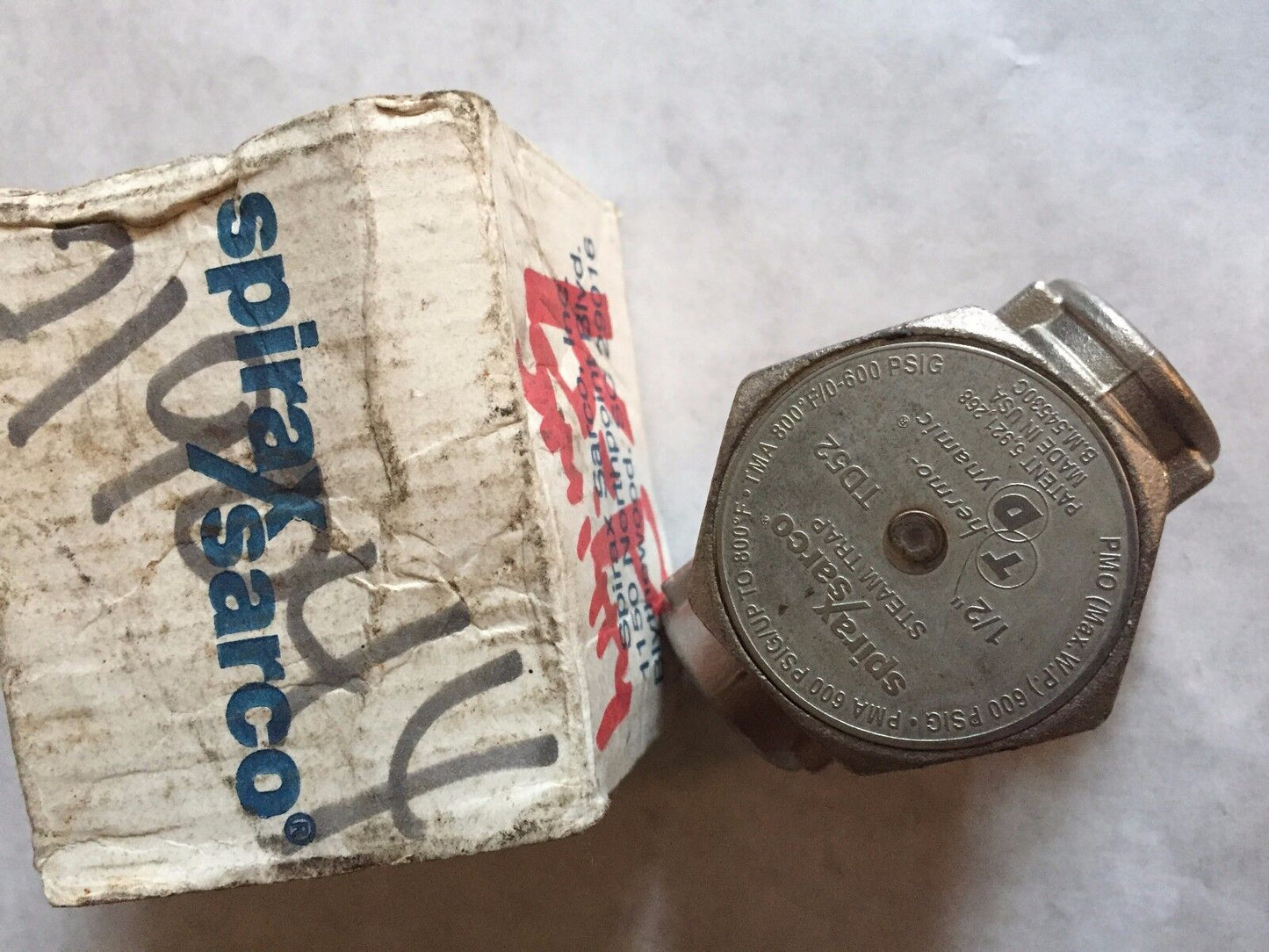 New 1/2" Spirax Sarco Td52 Steam Trap,Bm 54530C Thermo-Dynamic Steam Trap,Bt