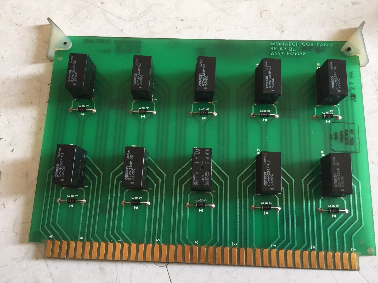 Monarch Cortland E49932,Circuit Board Relay Bd  Assy E49931,Monarch E49932,Ah,Eu