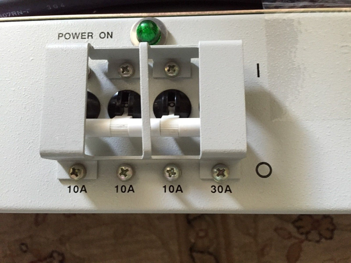 Pulizzi Pc1924-1925,H07rn-F,Fsu1199ab Power Controller 208/250V 24Amp 1Ph,Ch