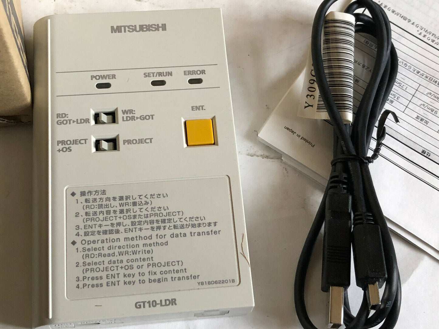 New Mitsubishi Electric Gt10-Ldr Program Loader. Got1000 Controller,Te,Tn,Em
