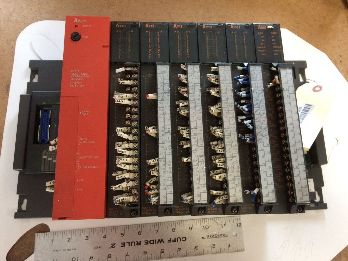 Mitsubishi A68b Plc ,Ac85-132V, Power Supply,A61p,Ay13,Ay41,Ad61,Tb