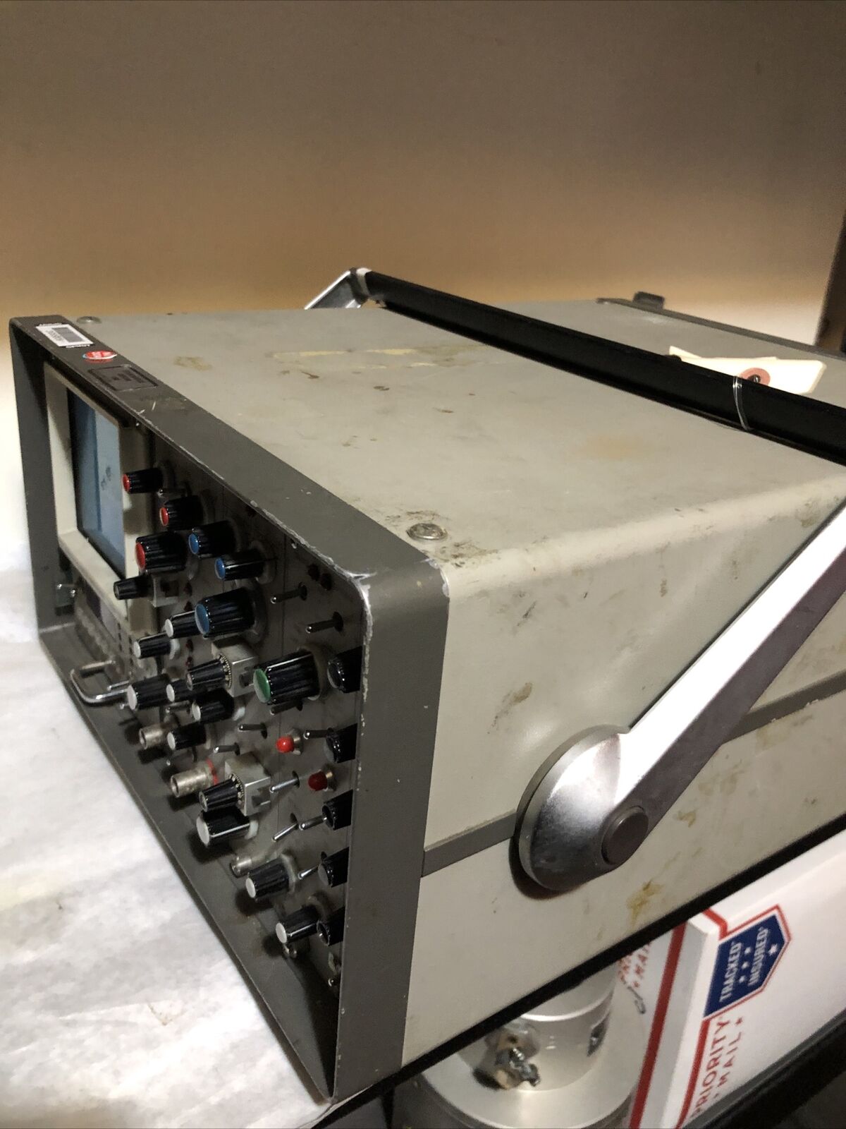 Krautkramer-Branson Usip-12,Dtm 12 Ultrasonic Flaw Detector 29321-1584, L679,Bl