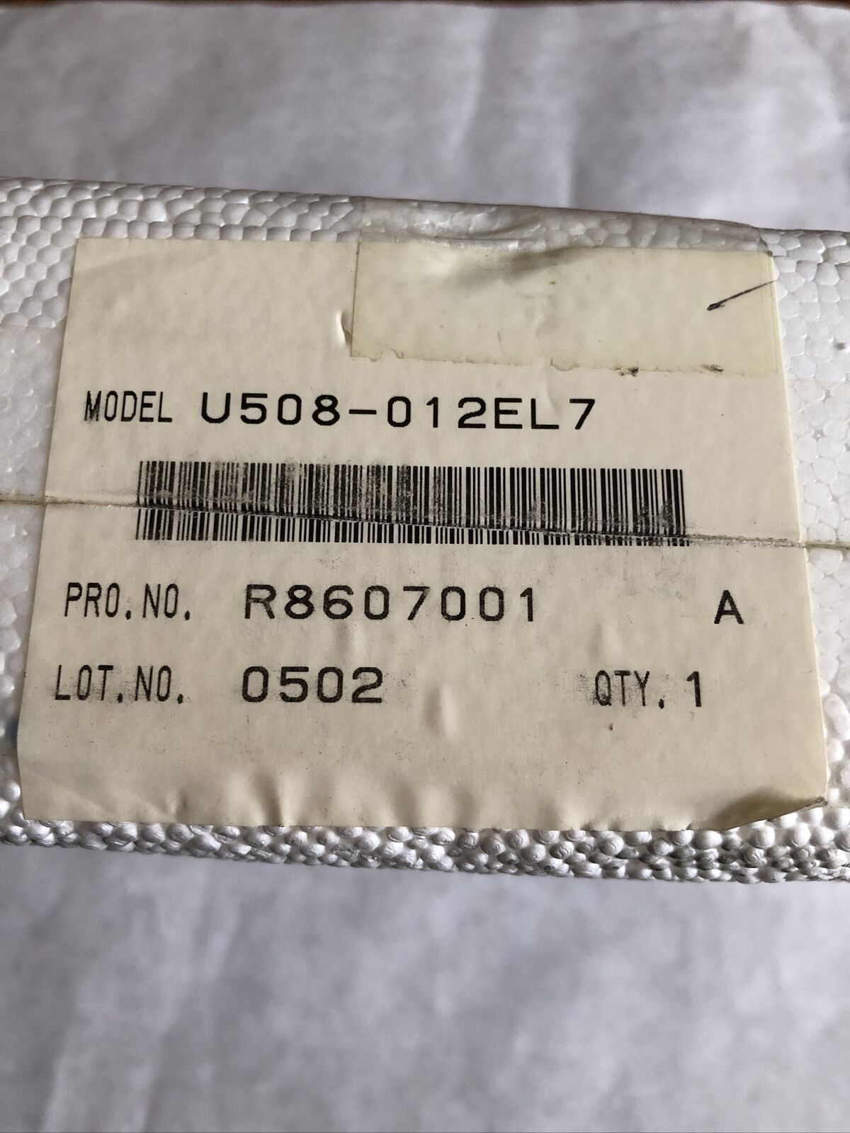 New Sanyo Denki U508-012El7 Dc Servo Motor, Super U, E500500c00b Optical,De
