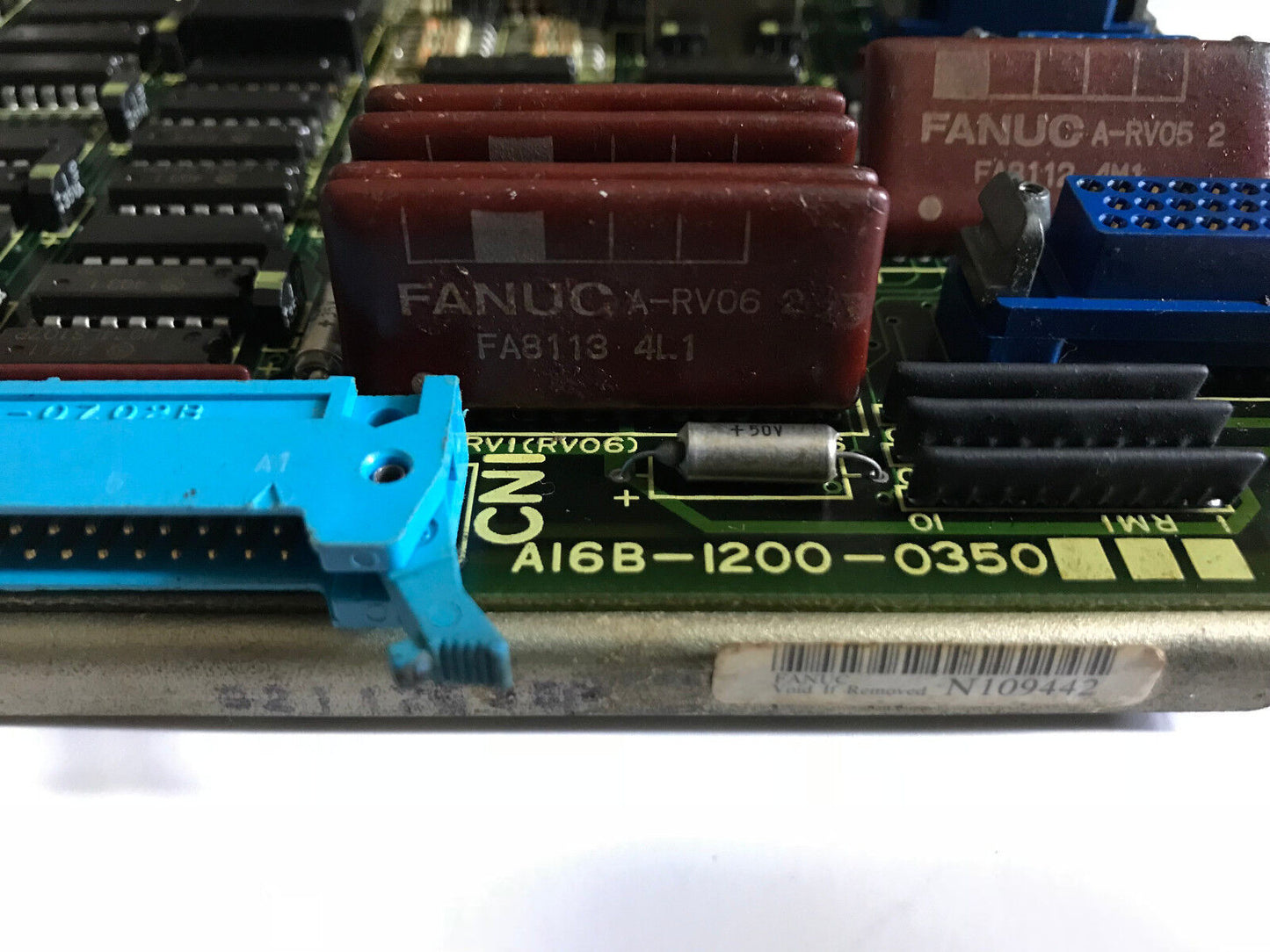 Fanuc A16b-1200-0350,Fanuc A16b-1200-0350 02A Panel Mate Plc Circuit Board,Ee