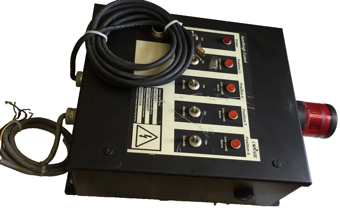 Conair A9153-09 Rev.A,A9153-11 Autoweigh Control Alarm Box 4 Station,A915309,Ti