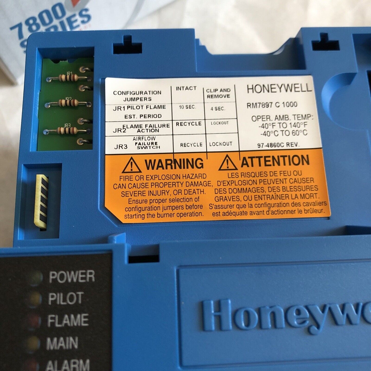 New Honeywell Rm7897c 1000  Automatic Programming Controller,Rm7897 C 1000 ,Ec