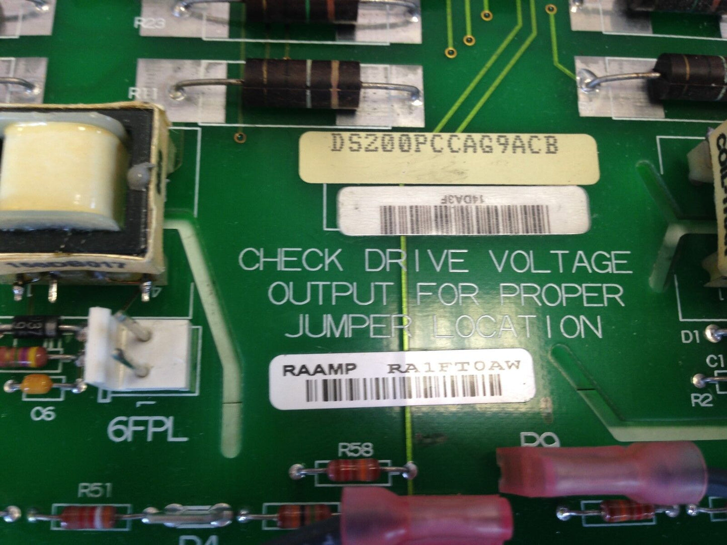 New Ge General Electric Power Connect Circuit Board Card Ds200pccag9acb Raamp,An