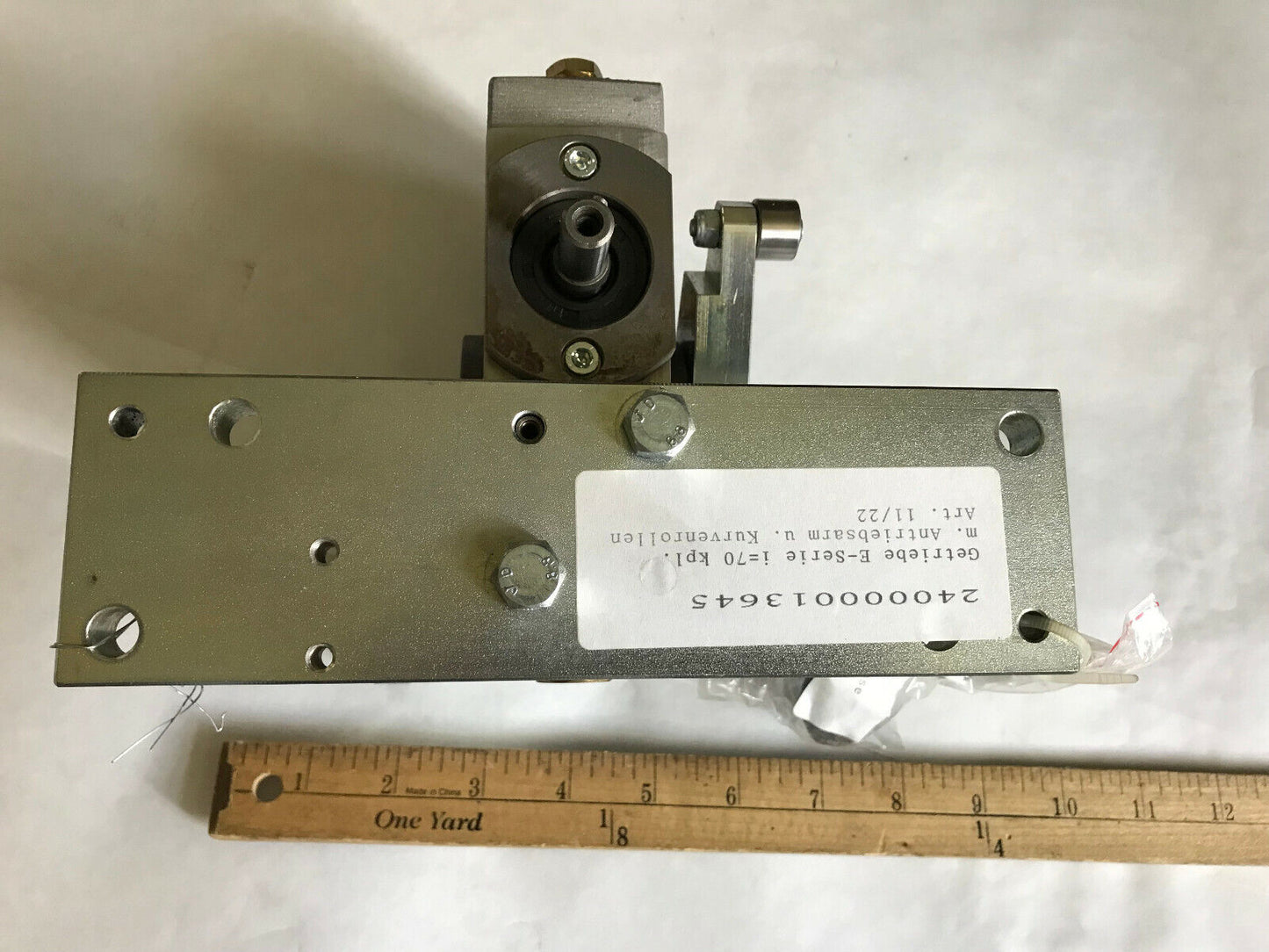 New Getriebe 240000013645,69 S.H. E-Series Rotary Cam Actuator,12Mm Shaft,Ae