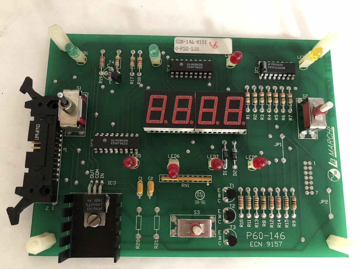 Lamarche P60-146 Ecn 9157,S2a-146-0101 Digital Display La Marche P6o-146,Dh,Eh