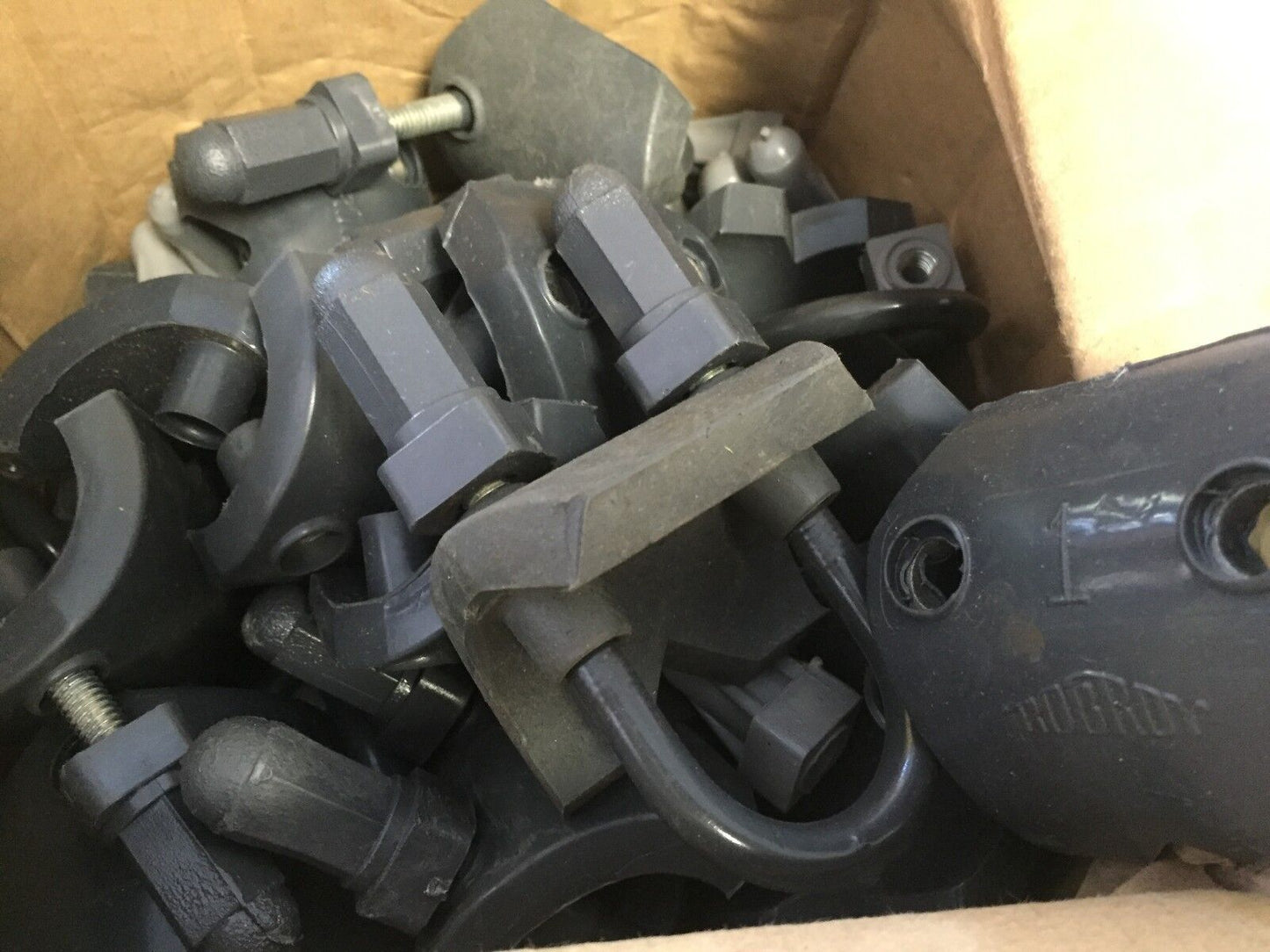 New Lot Ra Beam Clamp Shra-1 W/Coated Steel U-Bolt,Ocal 1,Aa