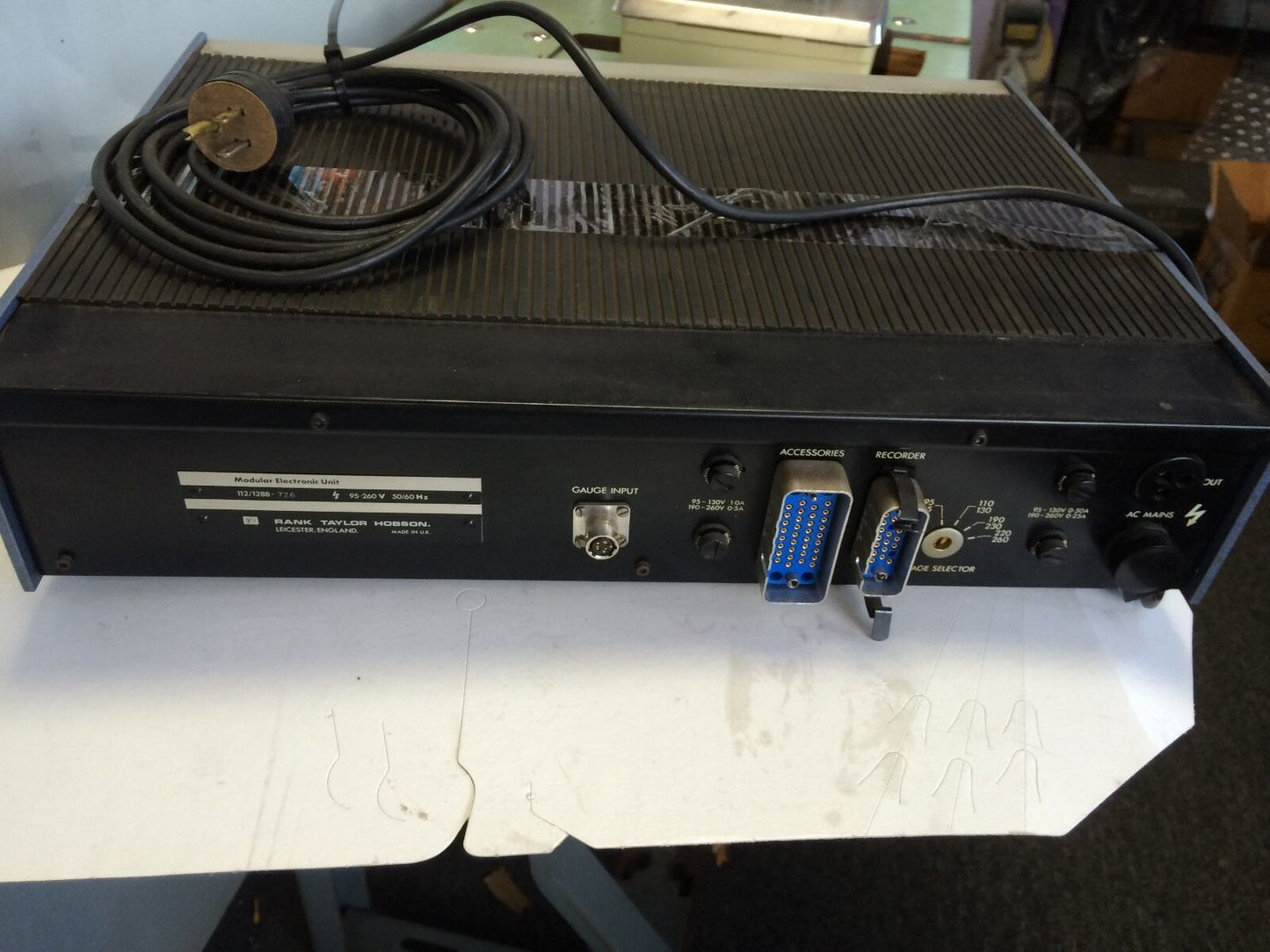 Taylor Hobson 112/1288-726 Modular Electronic Plc Unit,95-260Vac,Rank Taylor,Bf