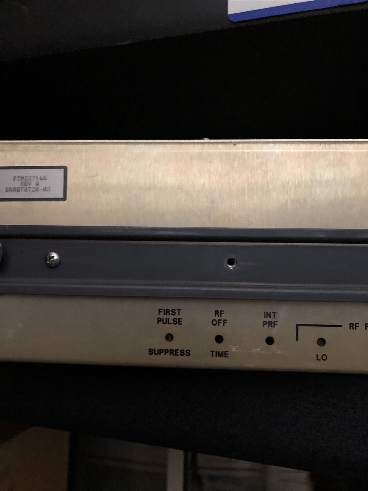 Laser Power Conditioner Pt #  227166 Rev A, Script 75, Maxwell, Tjs,Bn