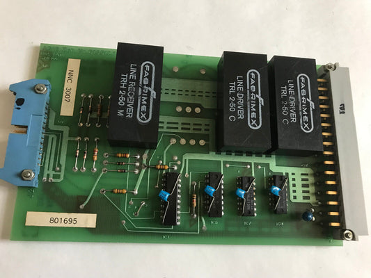 Agie Zch. 615 512.1 Edm Machine 6155121 Board Nnc 3007 801695,Agie 615512.1,Su