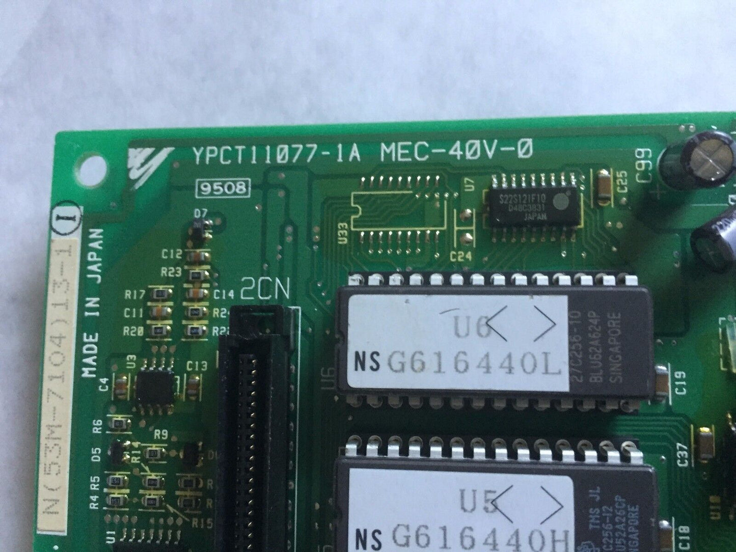 Yaskawa Etc613192-S6440,Yaskawa Ypct11077-1A Mec-40V-0,N(53M-7104),Cx