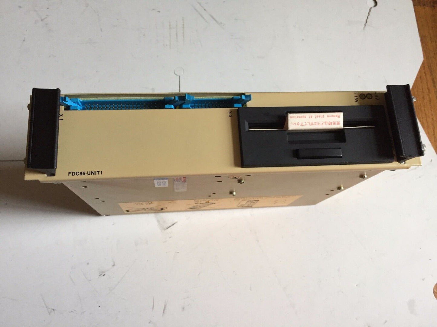 Abb Fdc86-Unit-1,57772158 D 890407 Disk Drive Fdc86-Unit-1 57772158,Ea