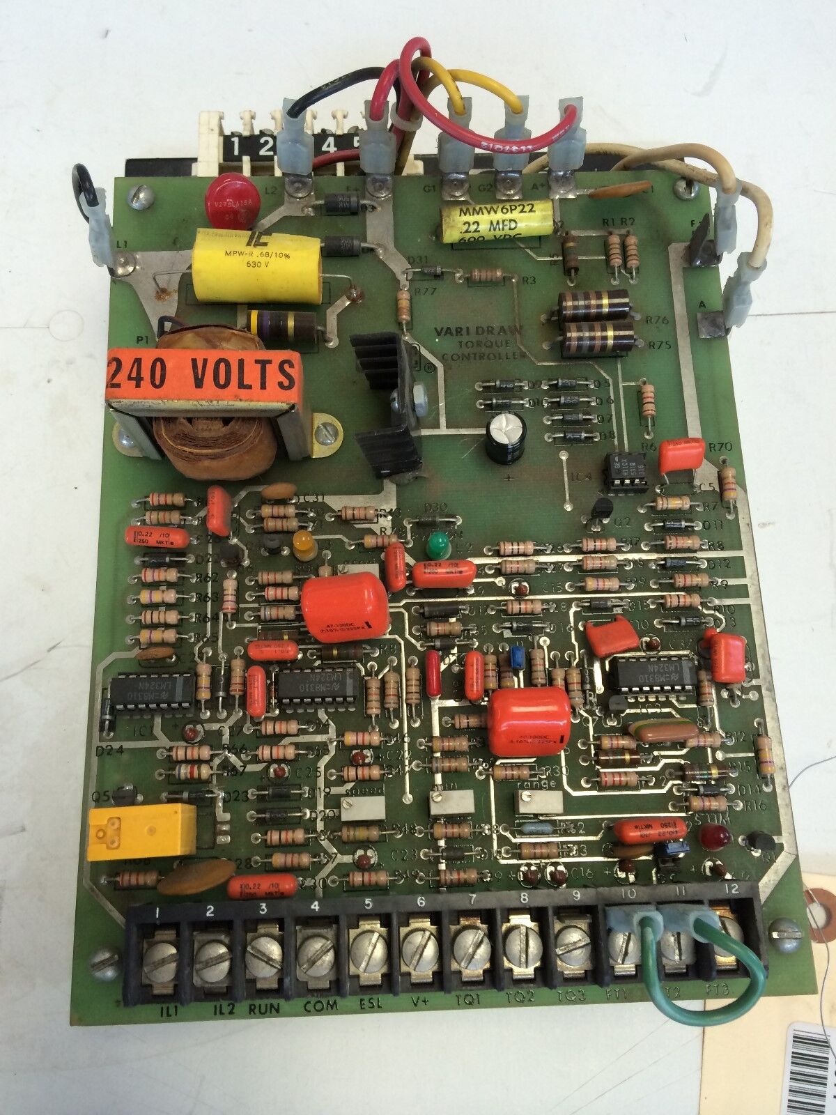 Hpc 710212 Varidraw Torque Controller, 1-Phase, 240 Vac,Fd