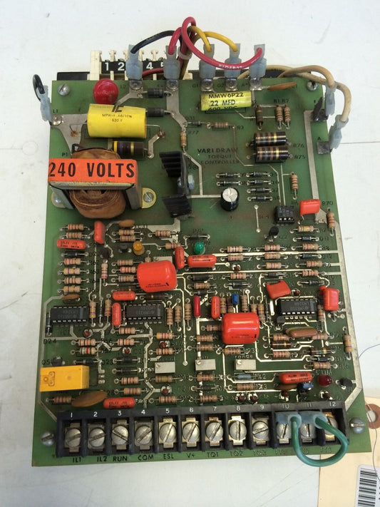 Hpc 710212 Varidraw Torque Controller, 1-Phase, 240 Vac,Fd