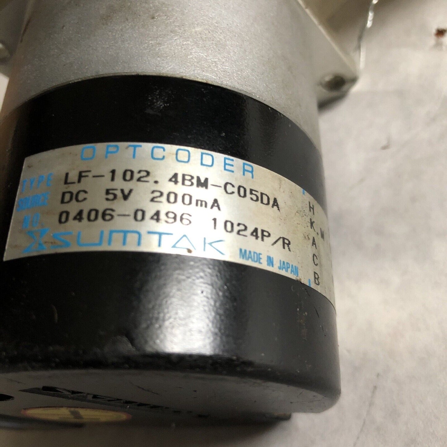 Sumtak Lf-102-4Bm-C05da,Lf-102.4Bm-C05da Optcoder Rotary Encoder,1024 P/R,Ee