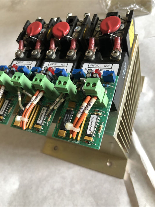 Control Concepts 1600-Pm3-05,(3) 1652-48-40 Usd Scr Power Controller,480Vac,Ba