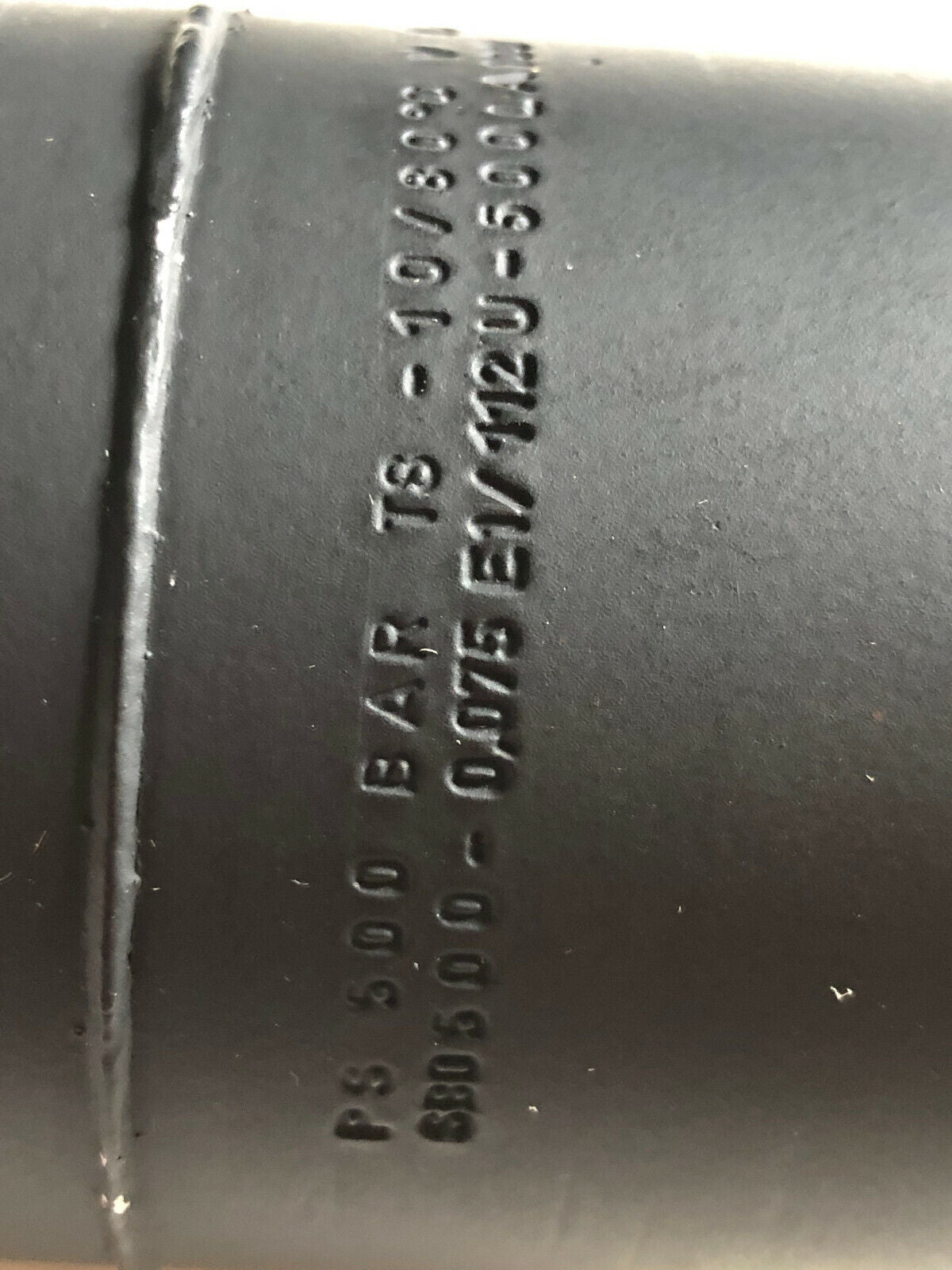 Hydac 12/10,972970,Sbo500-0,075 E1/112U-500La100 Accumulator,1/4 Npt,Ts-10/80,Bi