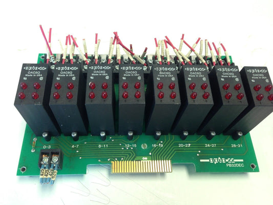 Opto 22 Opto Isolator Board Pb32dec W/ Oac5q,Dd