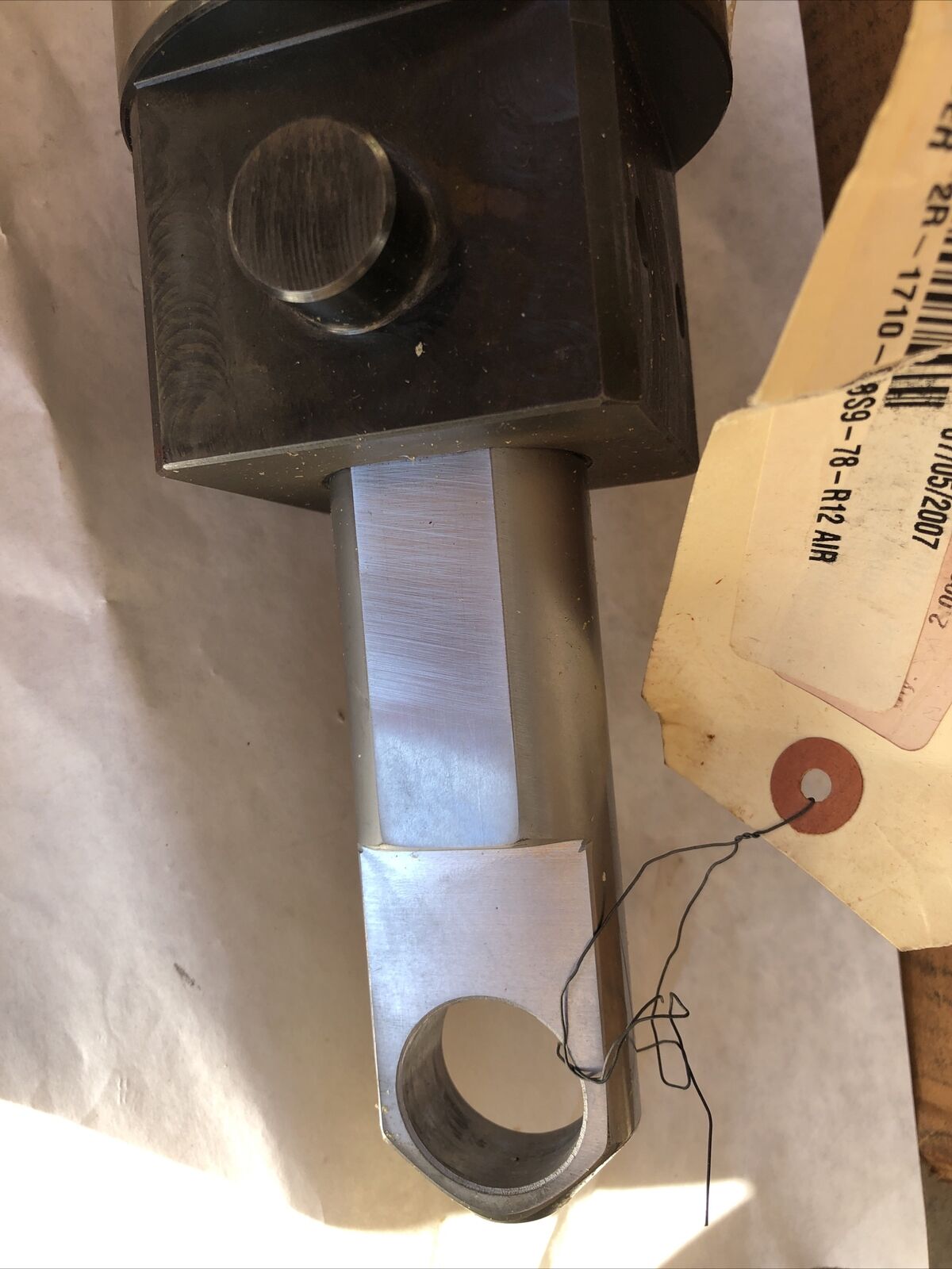 New Savair T6-2R-1710-8S9-78-R12 Pneumatic Cylinder,T6 2R 1710 8S9 76 R12 Air,Ac