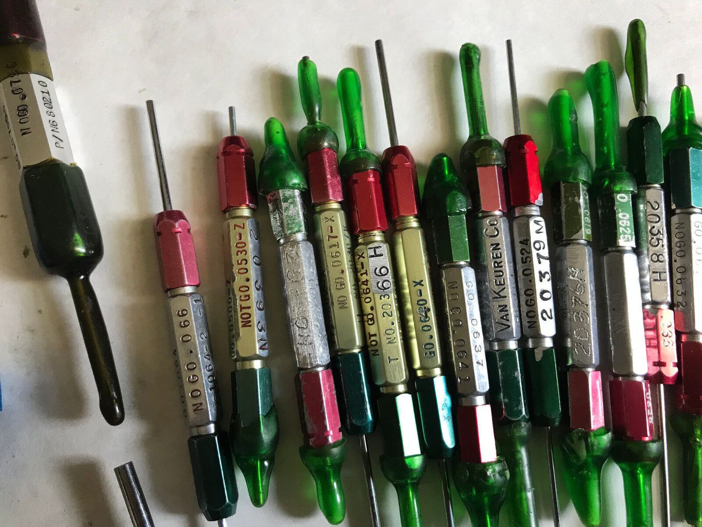 Lot Plug Gage Go Nogo Van Keuren .042,045,090,100,064,068,042,045,070,072,04,Es