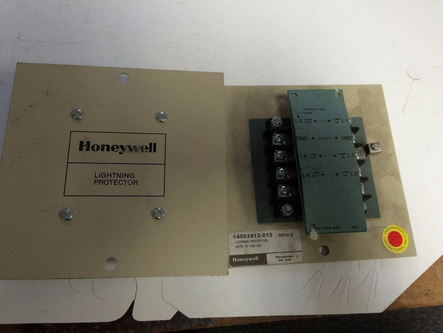 New Honeywell 14502412-012 Lightning Protector,Honeywell 14502412,An