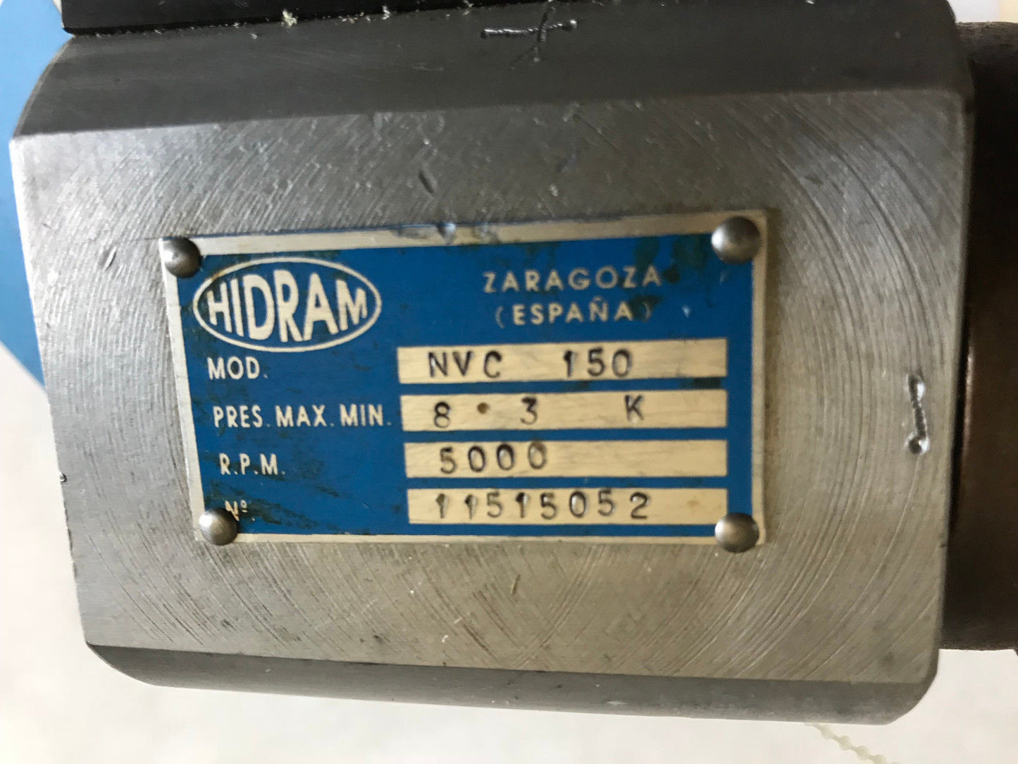 K+S Hidram Nvc150,K+S Vc150 Hydramatic Nvc-T50 Hydraulic Rotary Valve 5000Rpm,Ah