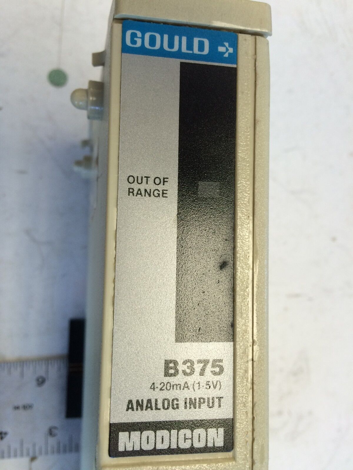 Gould As-B375-000 Modicon B375 I/O Module Analog Input 4-20Ma 1-5V ,Em