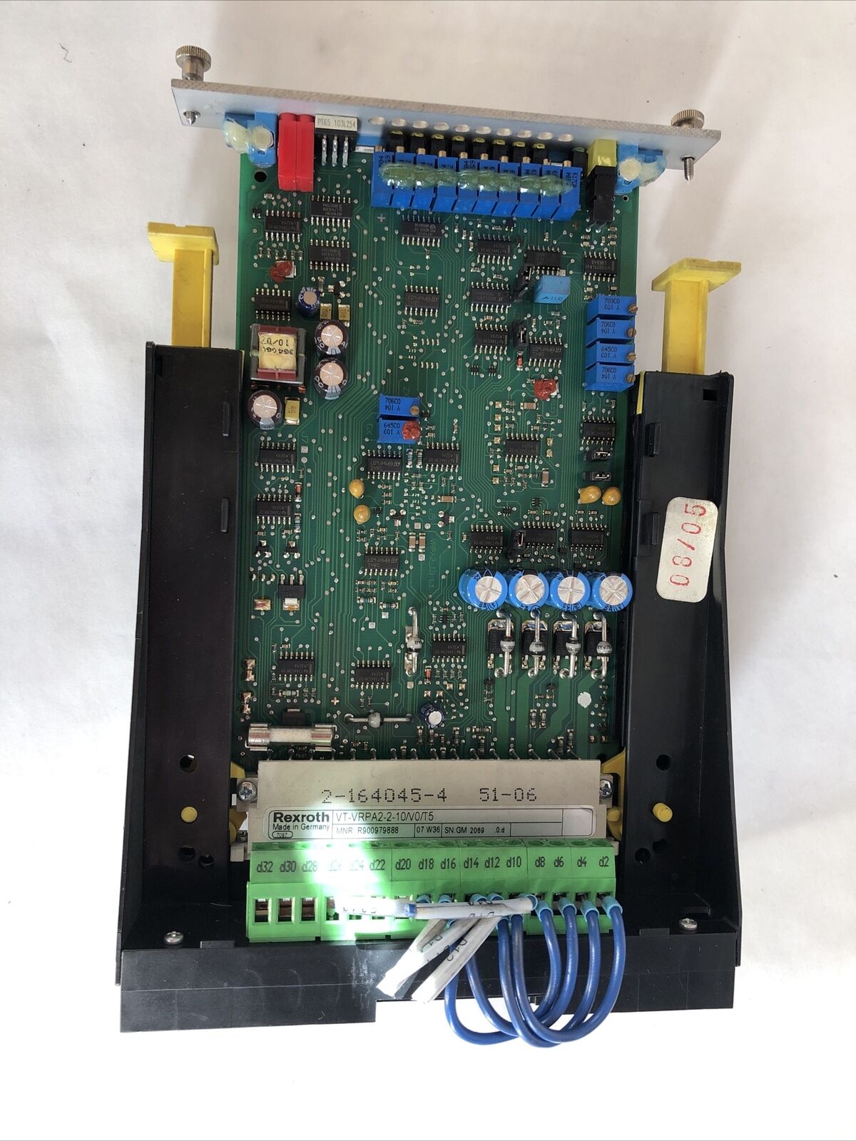 Rexroth Vrda2-2 Analog Hydraulic Amplifier Proportional Vt-Vrpa2-2-10/V0/T5,Aa