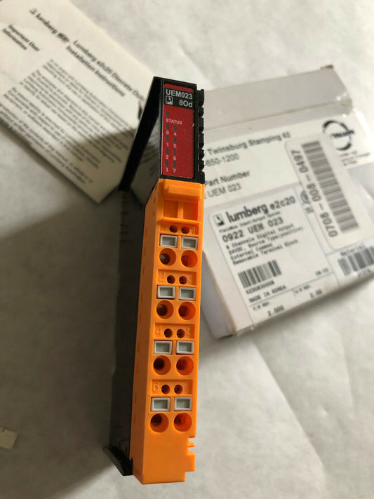 New Lumberg 0922 Uem 023 Digital-Output,Uem023 8Od,St-Rtb,Bz