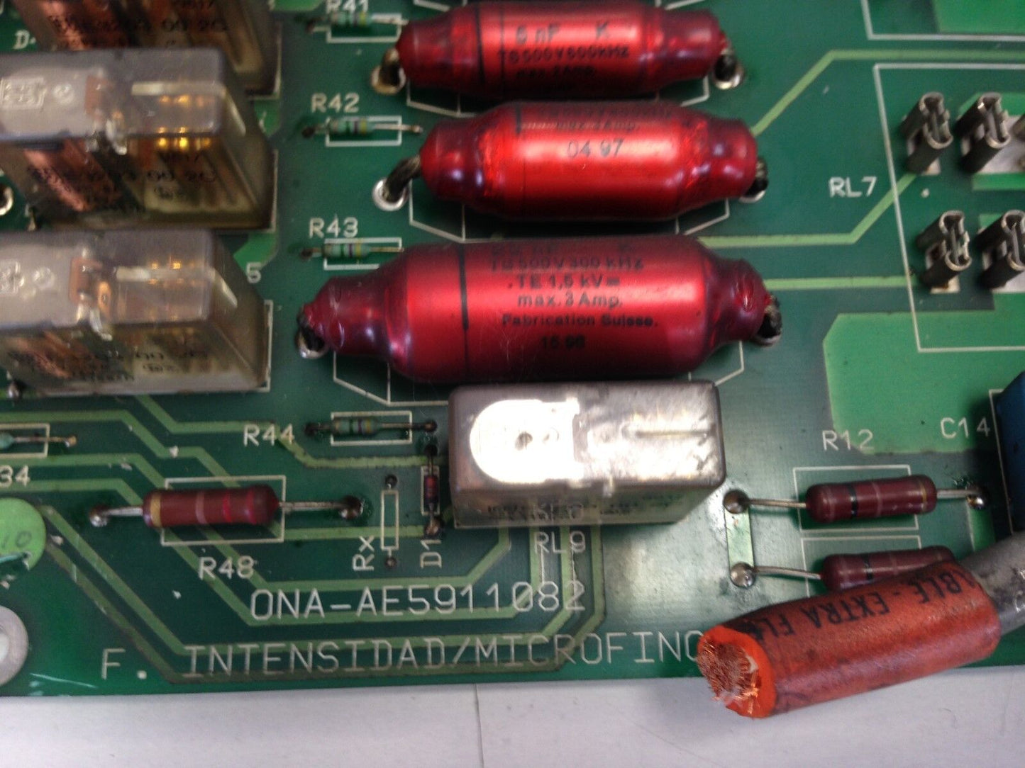 Ona-Ae5911082 F.Intensidad/Microfino S-90  Pc Board,Bk