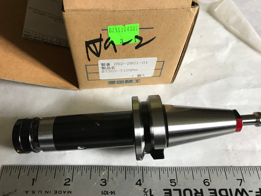 New Kuroda Bt30s-T105m6 Bt30 Shank Rigid Tap Holder Tpy,052-2801-01,Eq
