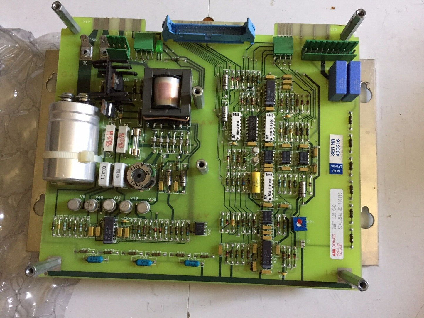 Abb Saft 125 Chc,57411546 Je Chcasea Brown Boveri Chopper Control,Ec