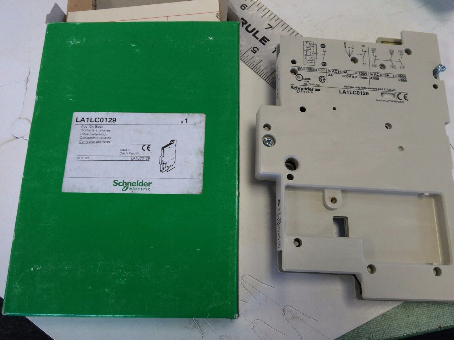 New Schneider La1lc0129 Auxiliary Contact Tesys ,Cf