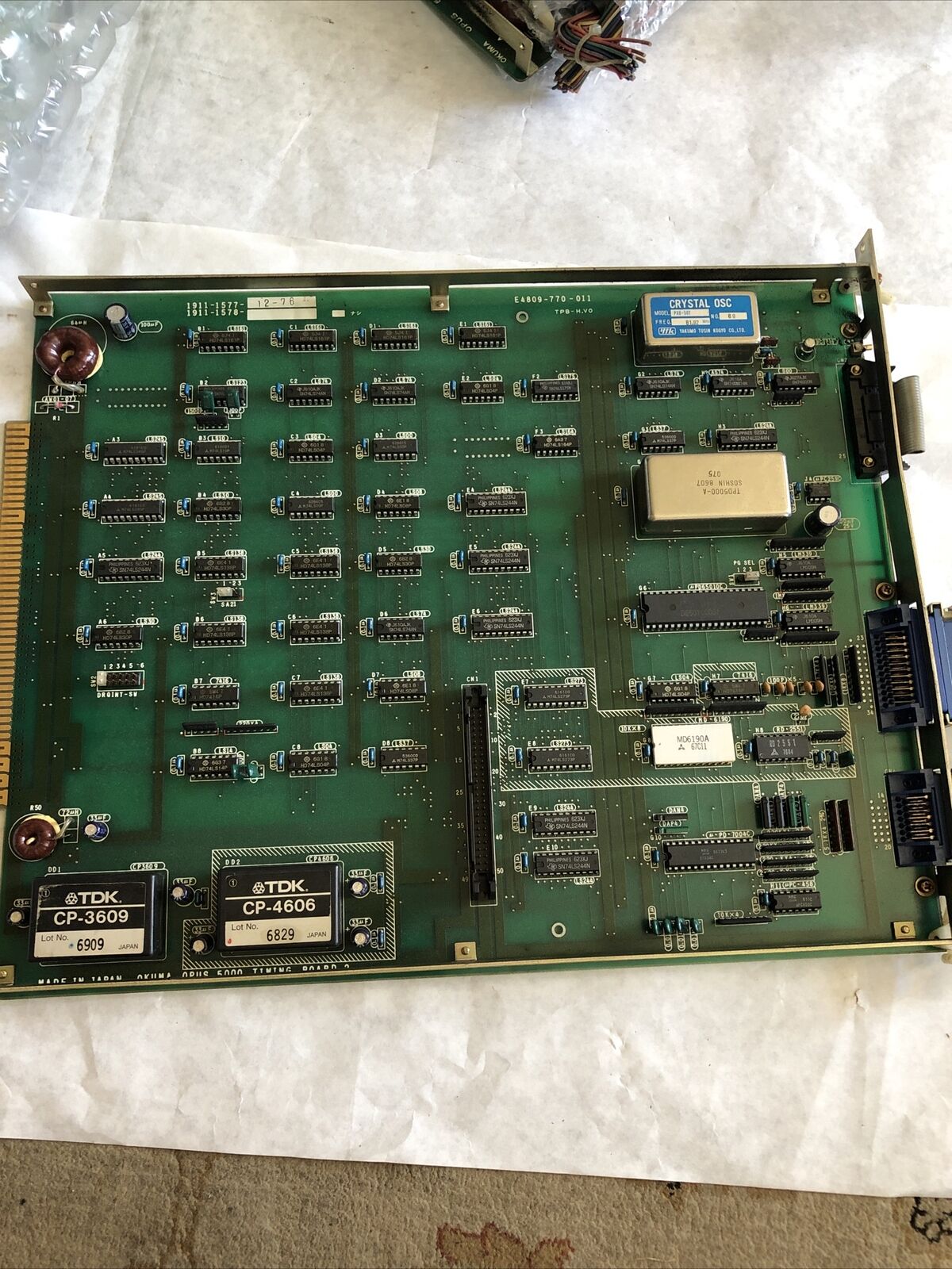 Okuma E4809-770-011,1911-1577-12-76, Opus 5000 Timing Board 2,Bh