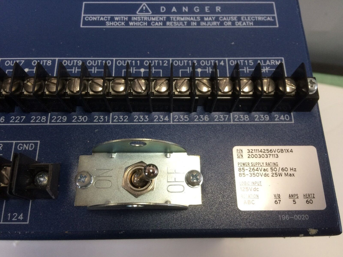 New Schweitzer Engineering 321114256Vgb1x4  Relay Phase Distance Sel-321,Bx