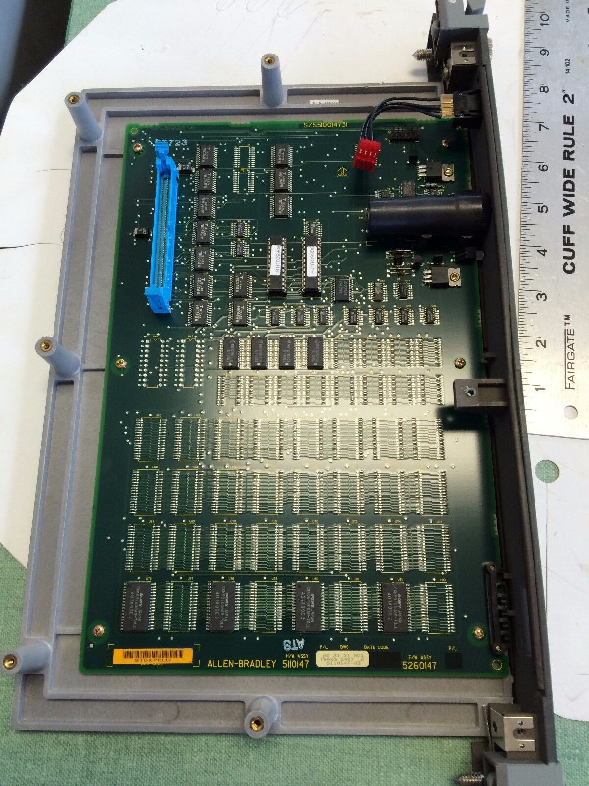 Allen Bradley S/S510014731,5250-Mlp1,256K Logic Daughterboard Logic Processor,Bq