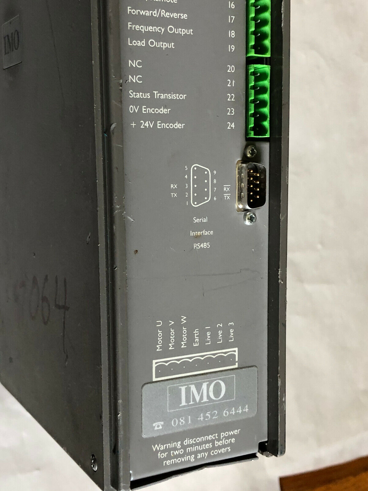 Imo Dx 220 Servo Controller,Dx220, 2.2Kw 3Phase 460V,Ch
