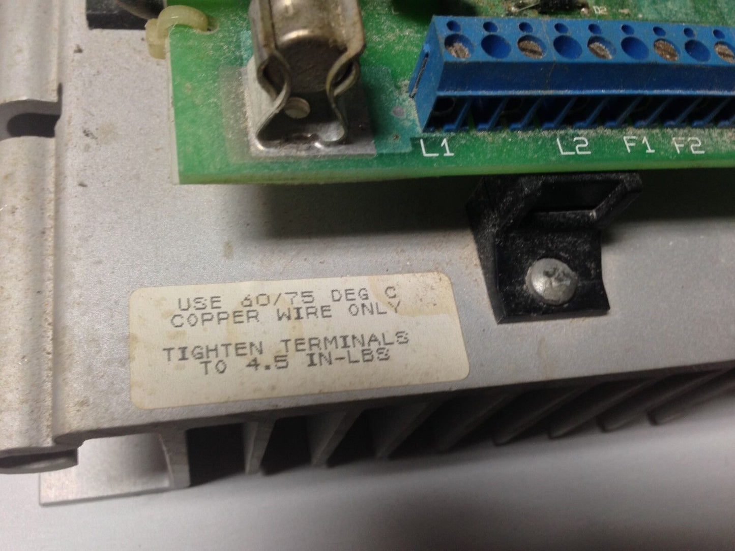 Wood's D2a0020 Dc Motor Control,90/180Vdc,Pc62,Ultracon Ii,115/230V 1Ph,15A,Ag