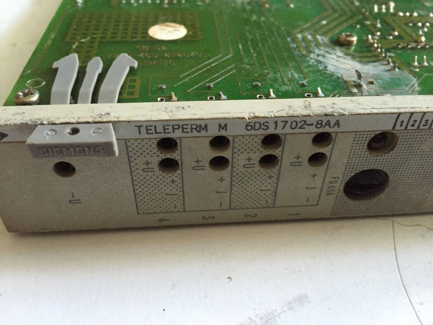 Siemens 6Ds1702-8Aa Output C79458-L442-B120 Analog Teleperm,Eg