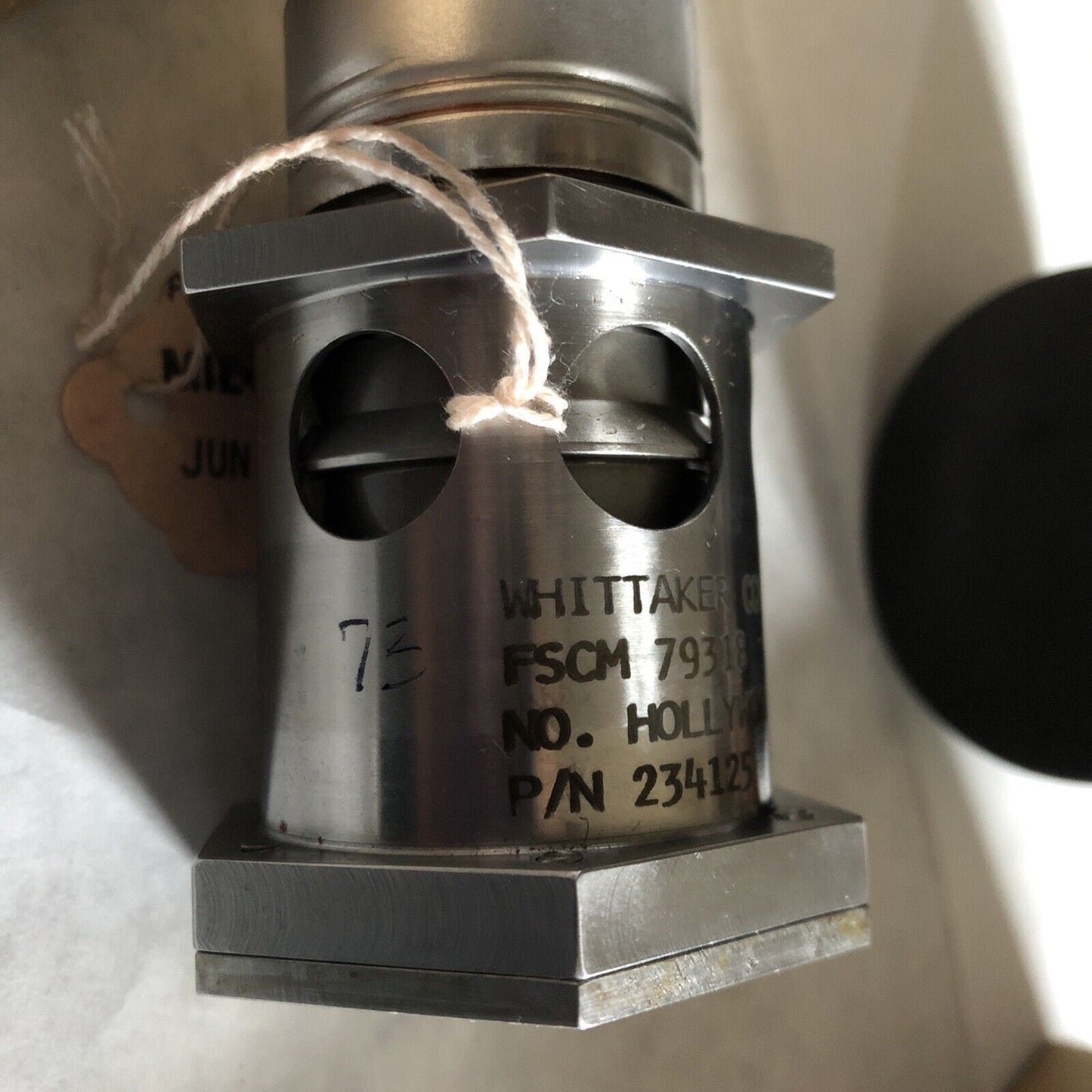 Whittaker Controls 234125 Dc-10 Fuel Pressure Relief Valve,Faa-Pma Fscm 79318,Ct