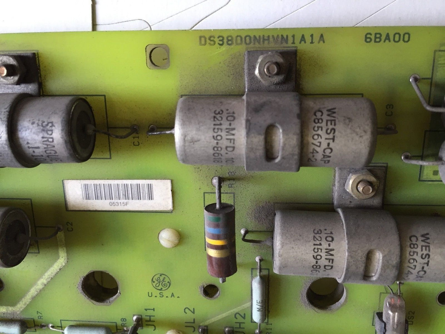 General Electric Ds3800nhvn1a1a 6Ba00,Nhvn 6Da00 Board High Voltage,Ee