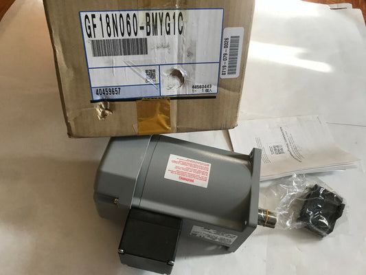 New Brother Gf18n060-Bmyg1c Gearmotor 1/10Hp, 4P, Ratio=60:1 1.4A,Ta