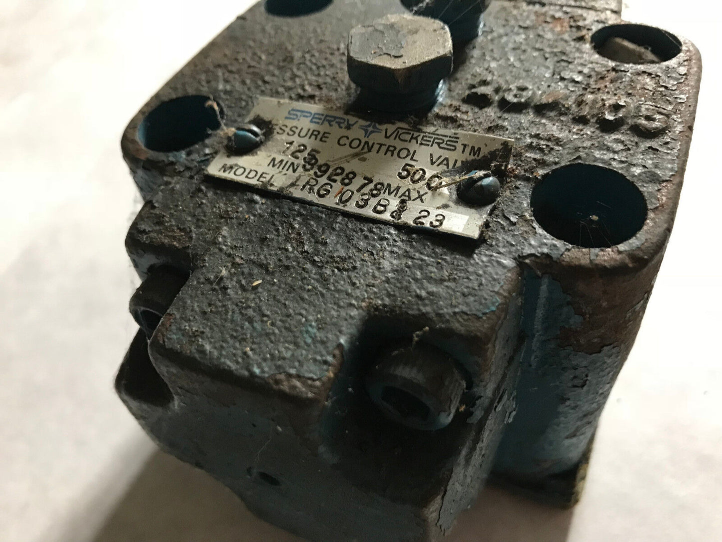 New Sperry Vickers Rg 03 B2 23 Hydraulic Pressure Control Valve,Rg 03B2 23,Ej